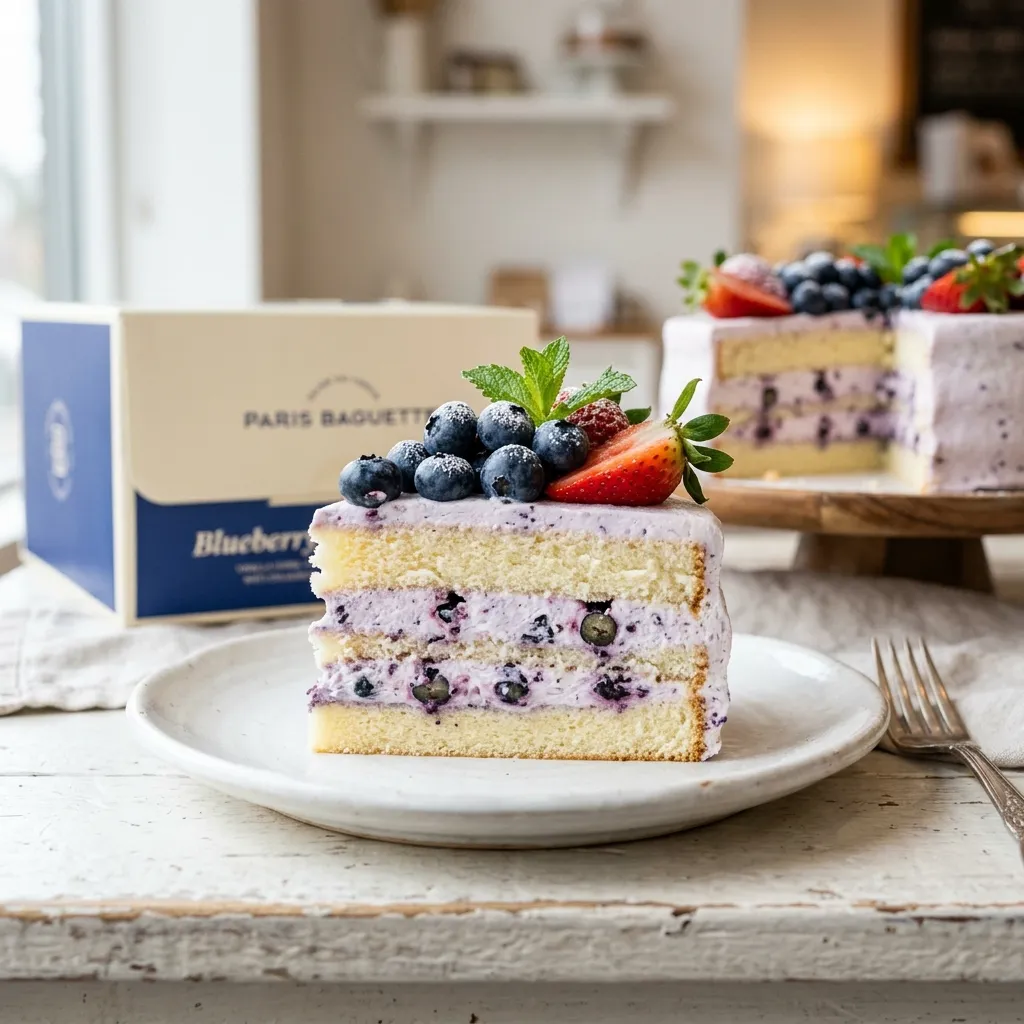 blue berry yogurt