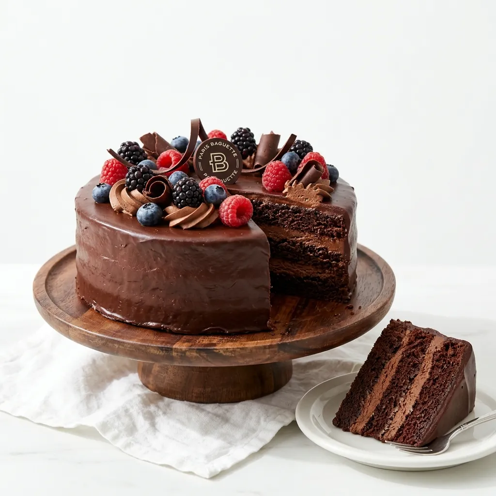 Chocolate Cake Paris Baguette