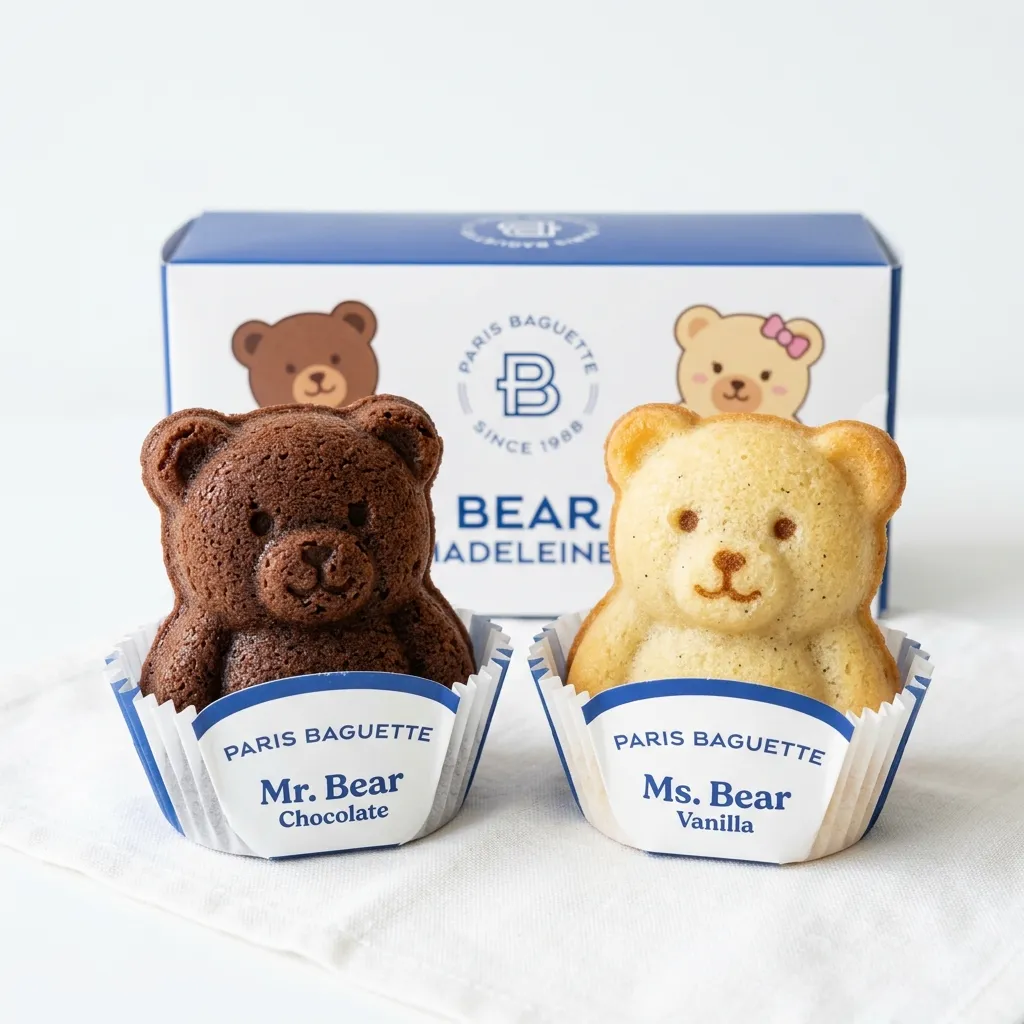 Mr. Bear / Ms. Bear Madeleines