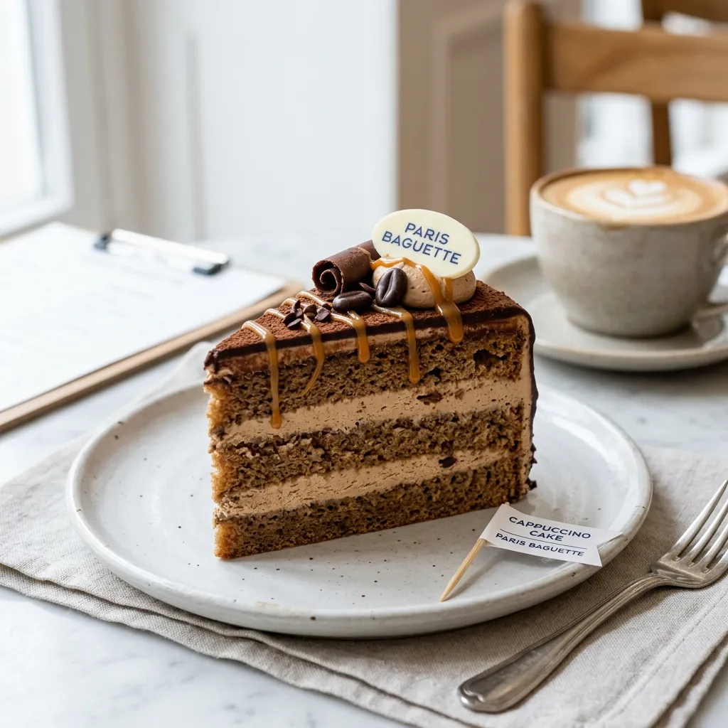 Cappuccino Cake Paris Baguette