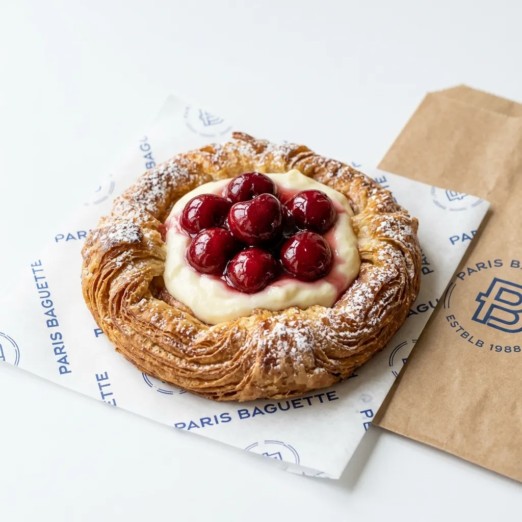 Cherry Yogurt Danish