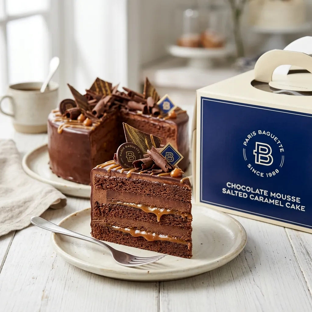 Chocolate Mousse Salted Caramel