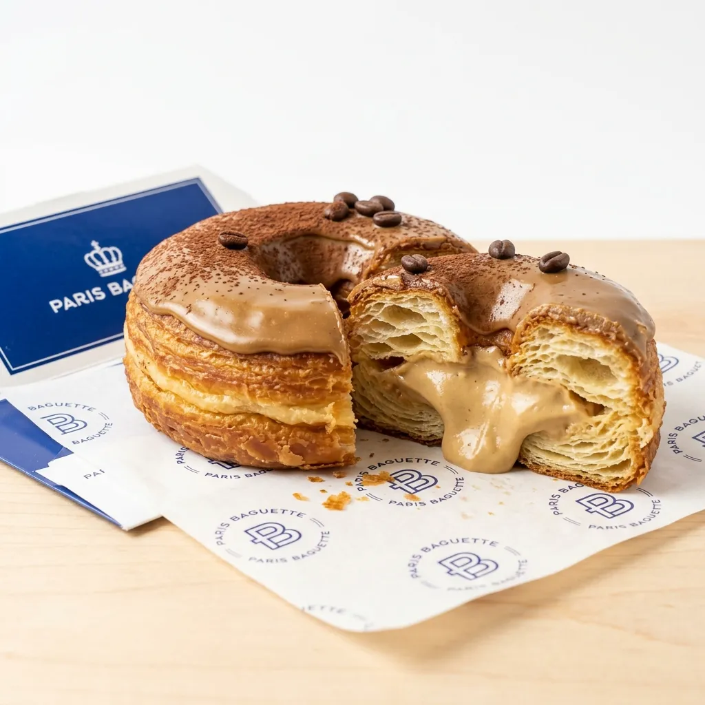 Coffee Croissant Donut