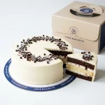 Double Layered Tuxedo Cake