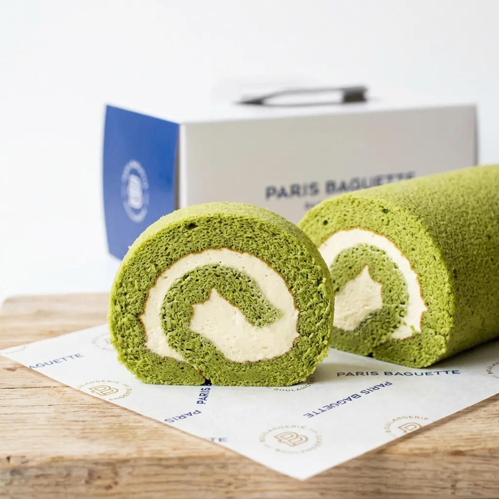 Green Tea Roll Cake