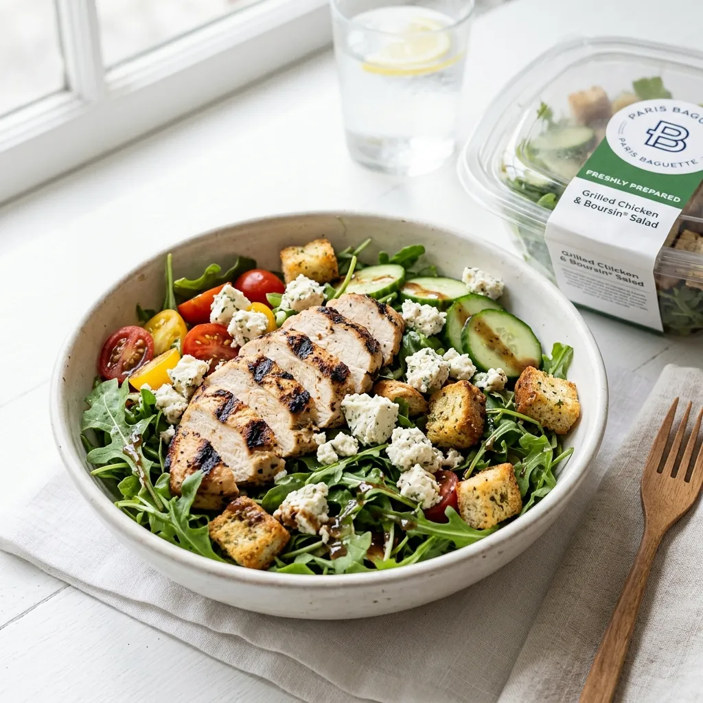 Grilled Chicken & Boursin® Garlic Cheese Salad