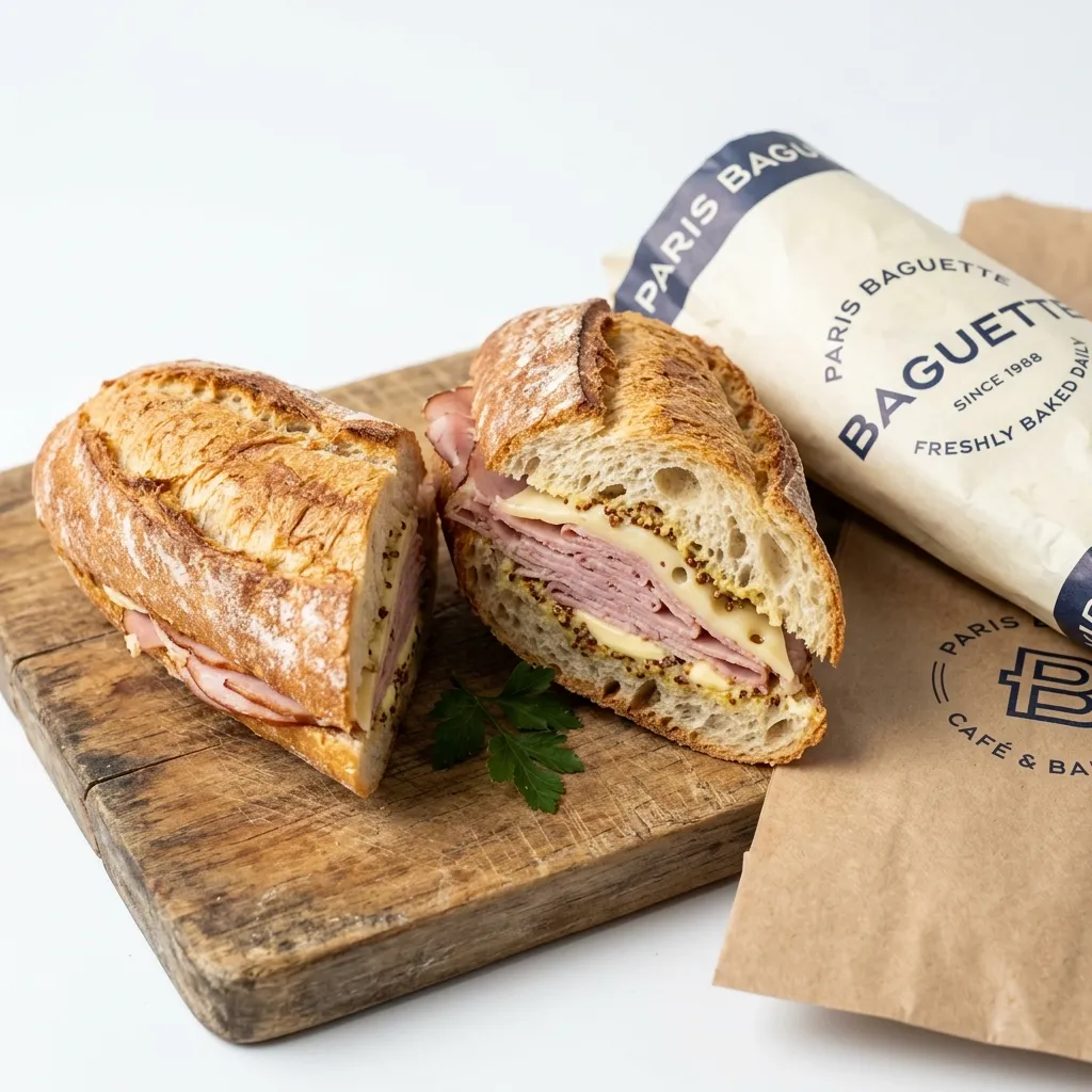 Ham & Cheese Baguette