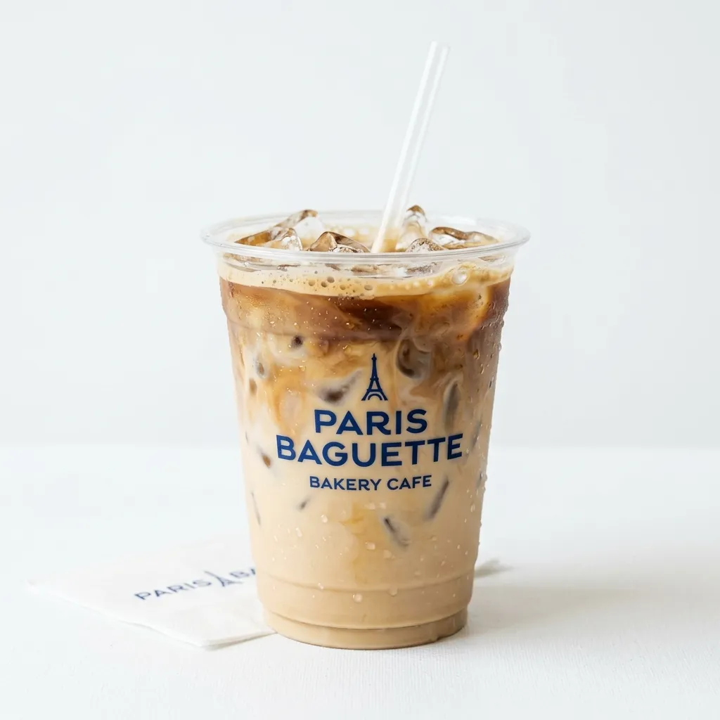 Iced Hazelnut Latte