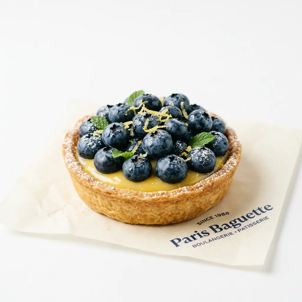 Lemon Blueberry Tart