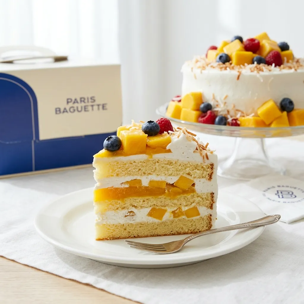 Mango Coconut Cake