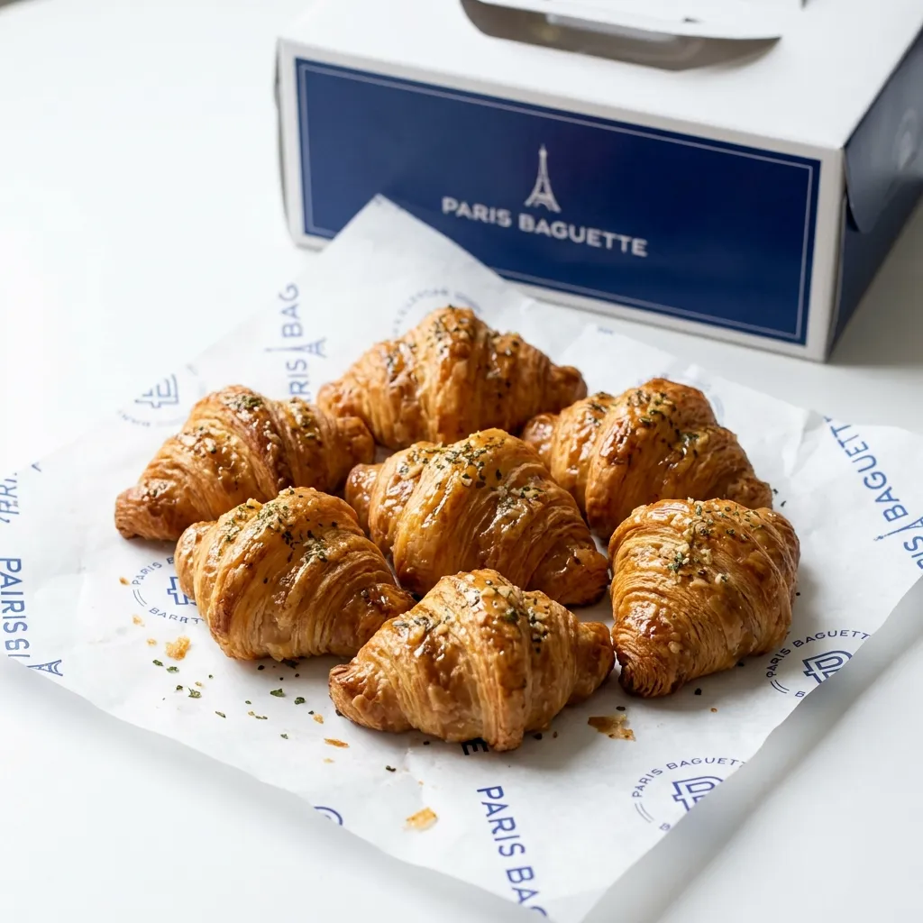 Mini Garlic Croissants (6 Pieces)