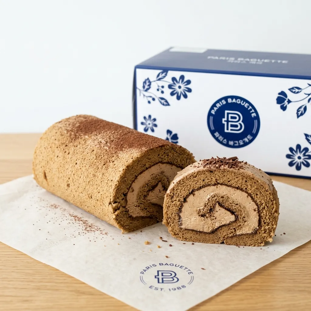 Cafe Mocha Roll Cake