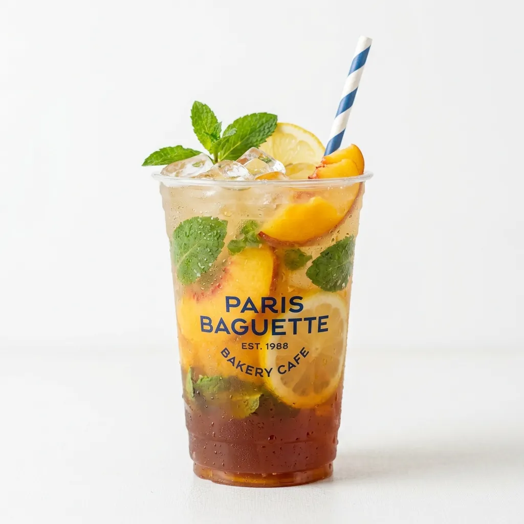 Fresh Mint Lemonade: Peach Arnold Palmer