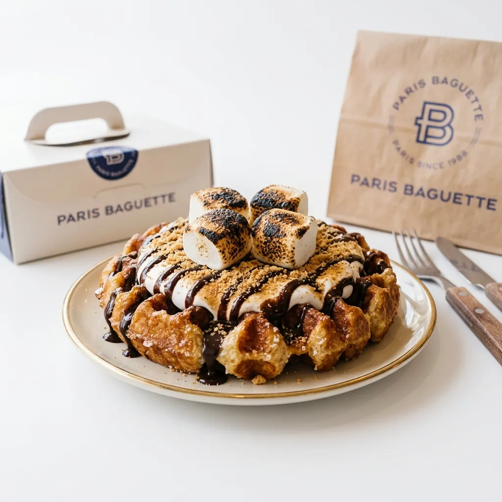 S’mores Belgian Waffle