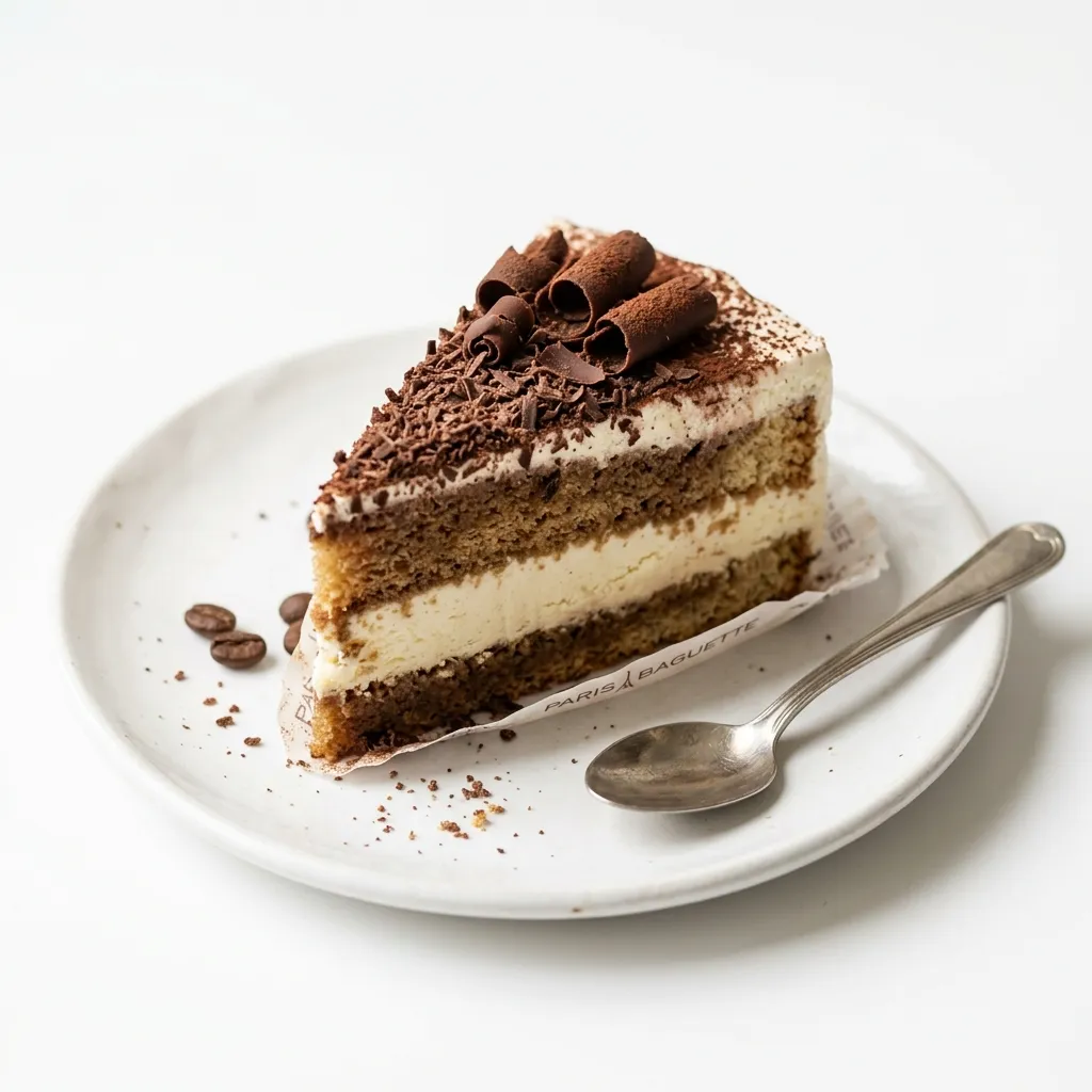 Tiramisu Cake Slice