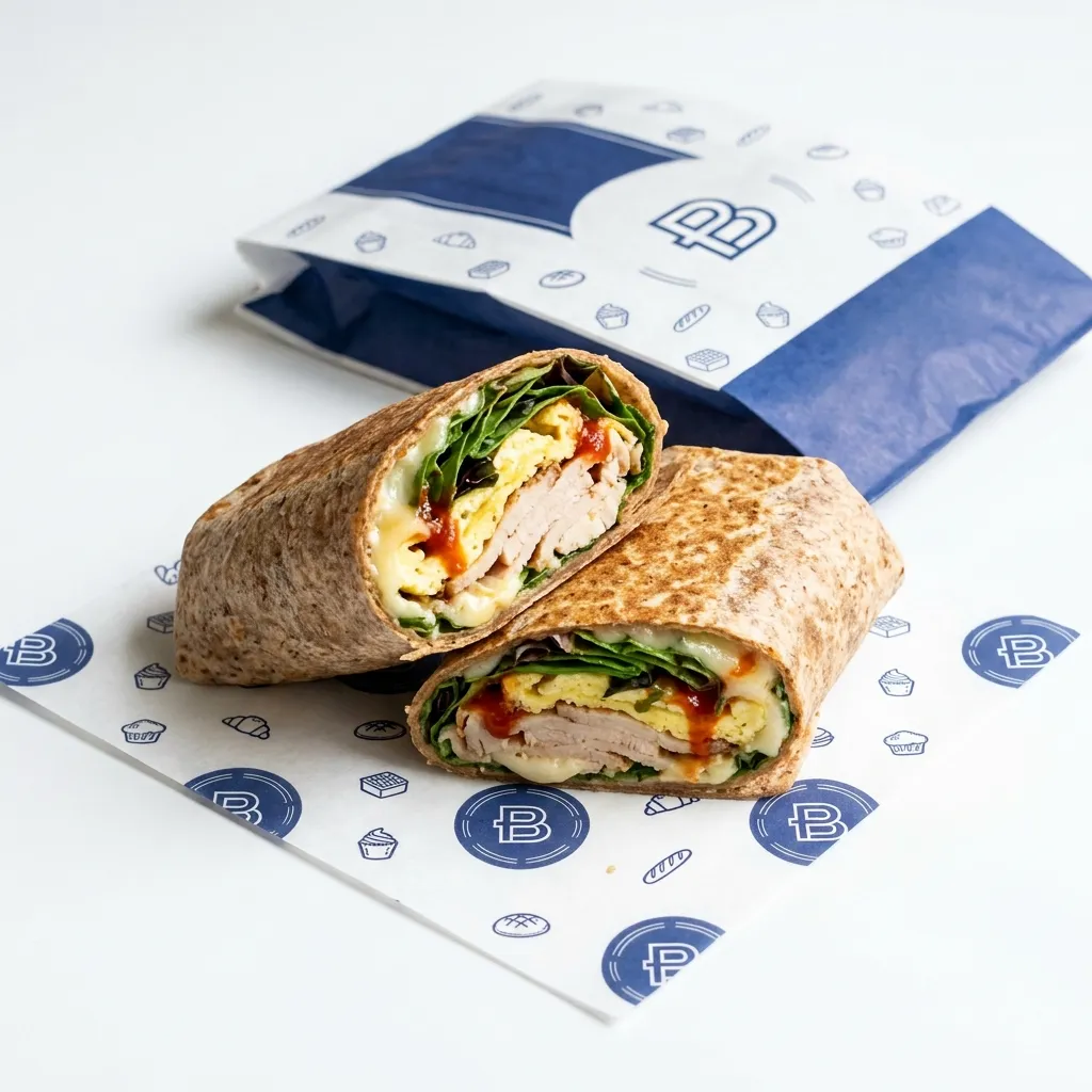 Turkey, Egg & Sriracha Protein Wrap